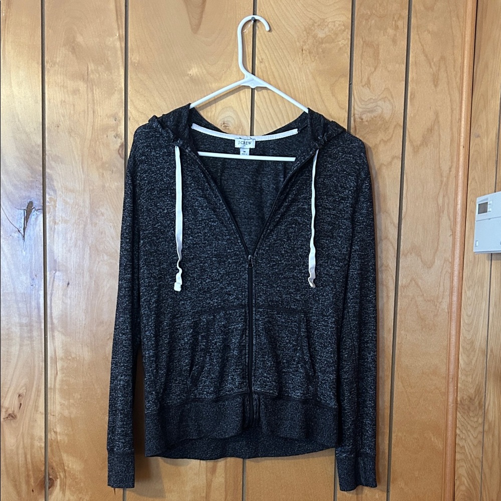 Champion Women’s Charcoal Zip-Up Hoodie Casual Basic Comfy Wear